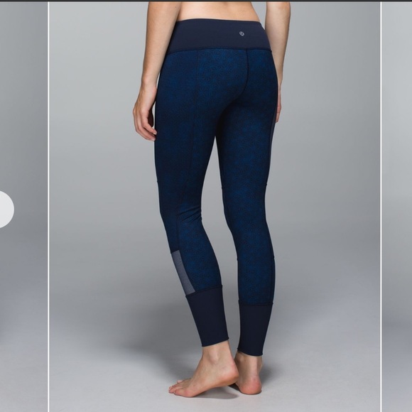 Lululemon Wunder Under Pant, Full On Luon (Sashiko) Leggings - Picture 2 of 16